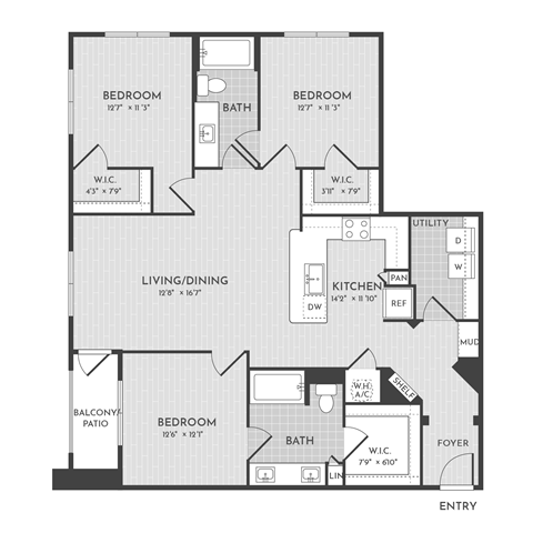 3Bed 2Bath at Stone Loch Apartments,Texas 77375